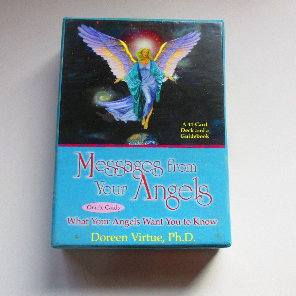 Messages From Your Angels Oracle Cards Doreen Virtue Vintage 2002